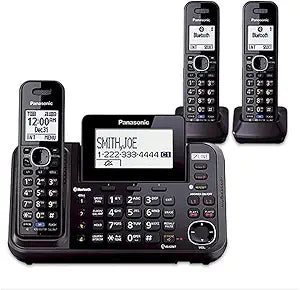 Panasonic KX-TG9542B 3-Handset Cordless Phone System