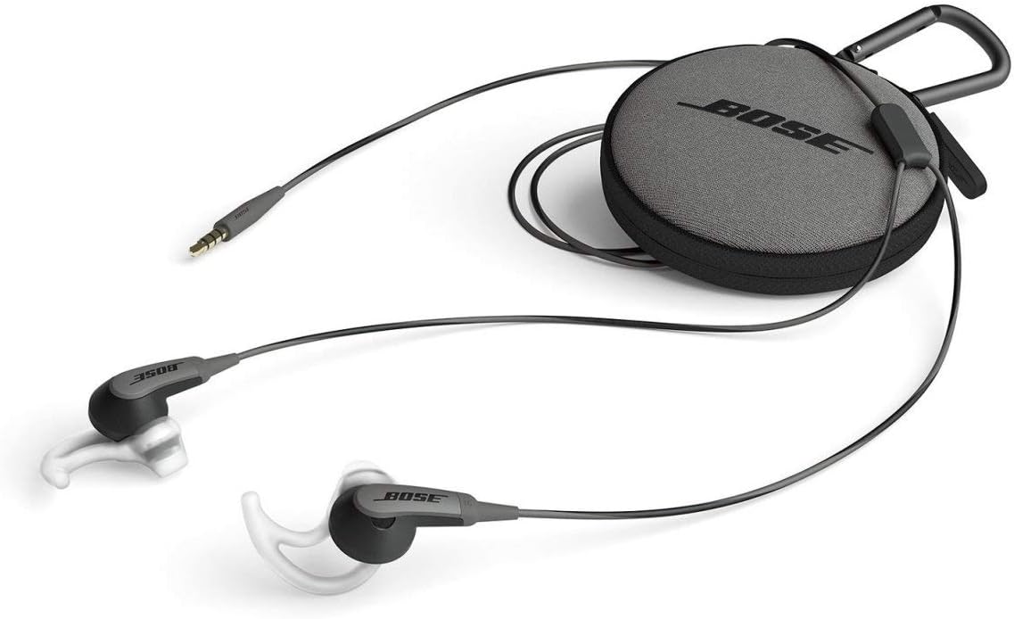 Bose 741776-0140 SoundSport In-Ear Headphones - Charcoal (Renewed)