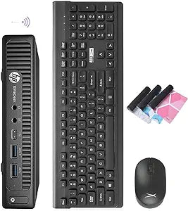 HP EliteDesk 800 G2 Mini PC i5, WiFi, Windows 10 Pro Renewed