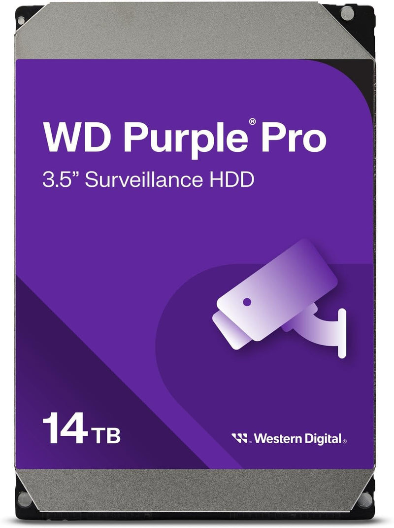 Western Digital WD142PURP 14TB Purple Pro Surveillance HDD — main product image