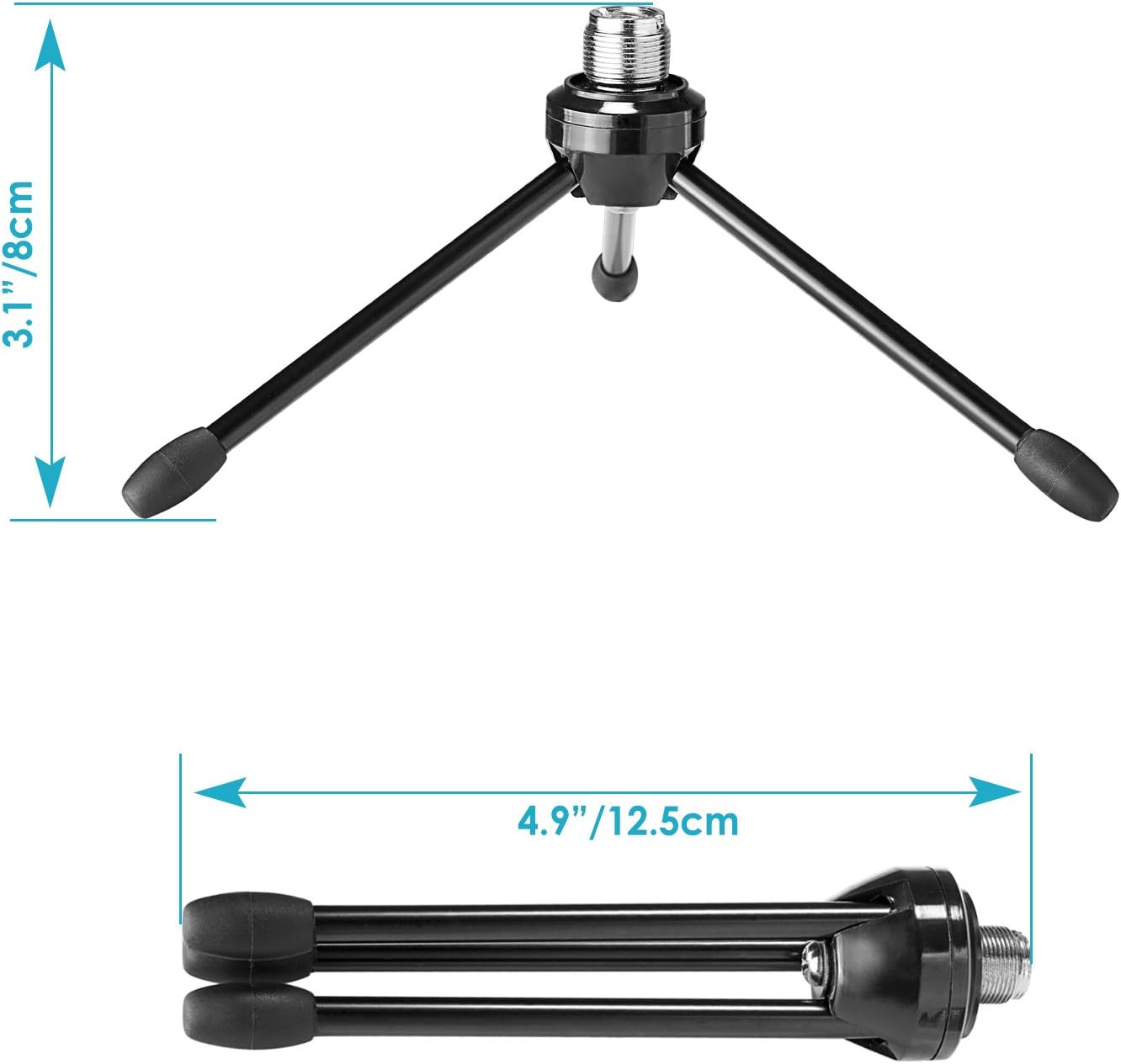 Neewer 2724571552345 Desktop Microphone Tripod Stand