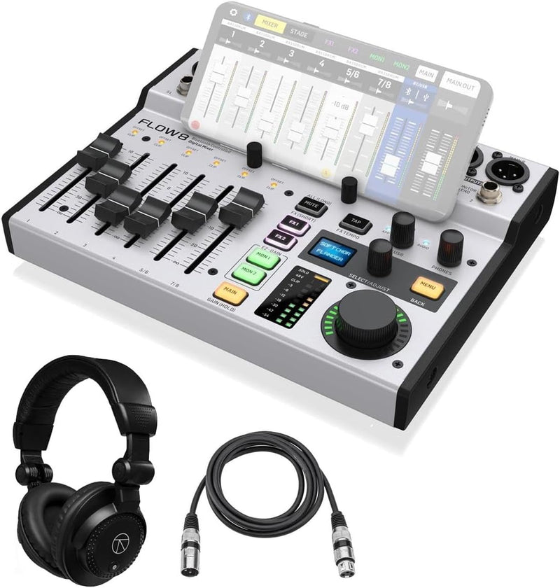 Behringer FLOW 8 8-Input Digital USB Audio Mixer — main product image