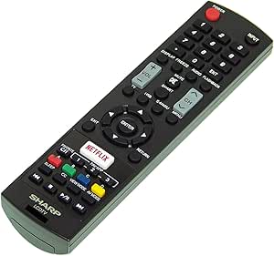 Sharp LC43UB30 OEM TV Remote Control (Renewed)