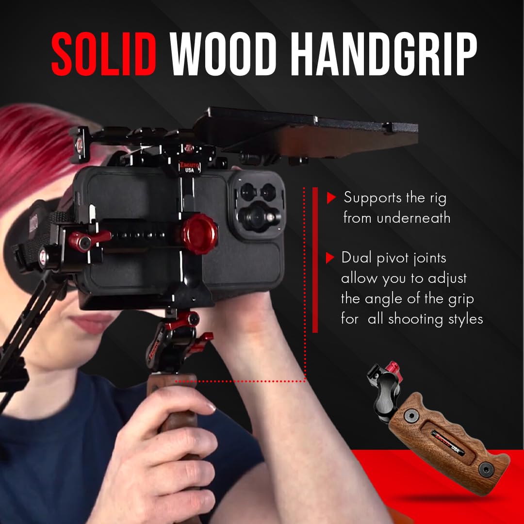 Zacuto Z-SM-DG Director’s Grip - Smartphone Filmmaking Accessory