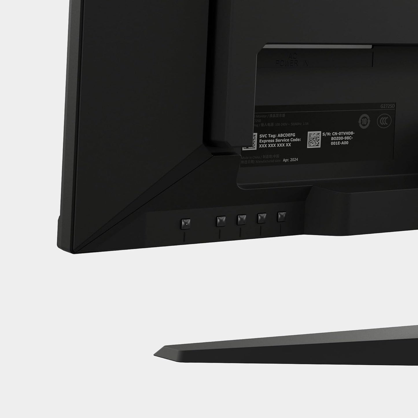 Dell G2725D 27" QHD 180Hz Gaming Monitor