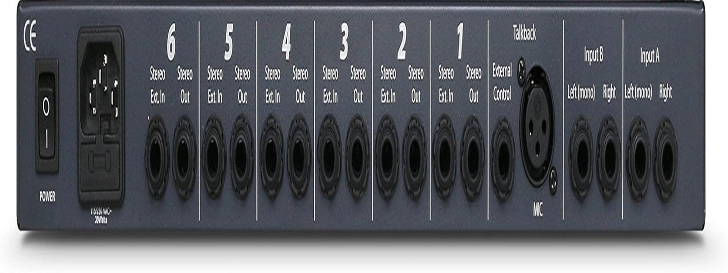 PreSonus HP60 - 6-Channel Headphone Amplifier/Mixer - Studio Quality