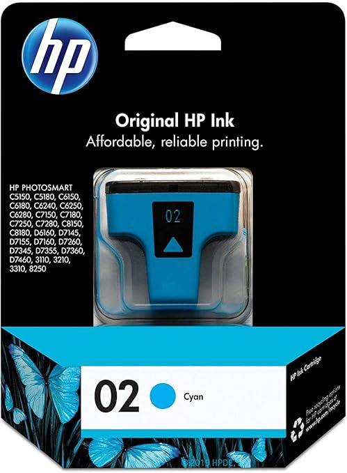 HP C8771WN 2 Cyan Ink Cartridge