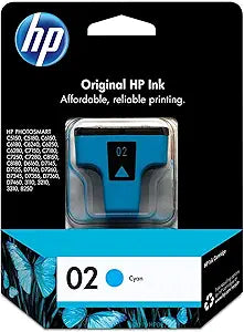 HP C8771WN 02 Cyan Ink Cartridge — main product image