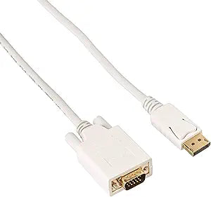 Monoprice 106021 DisplayPort to VGA Cable - 15ft White