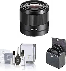 Sony FE 28mm f/2 Wide Angle Lens Bundle