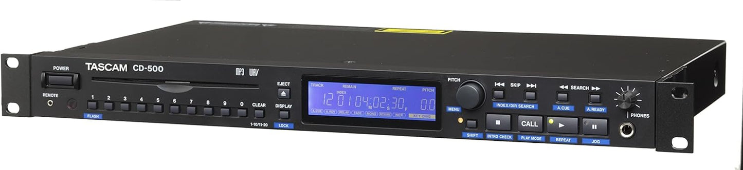 Tascam CD-500 Rackmount Professional CD Player
