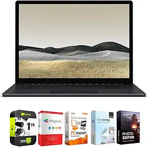 Microsoft E9MSVGZ00022 Surface Laptop 3 Ryzen 5 Bundle