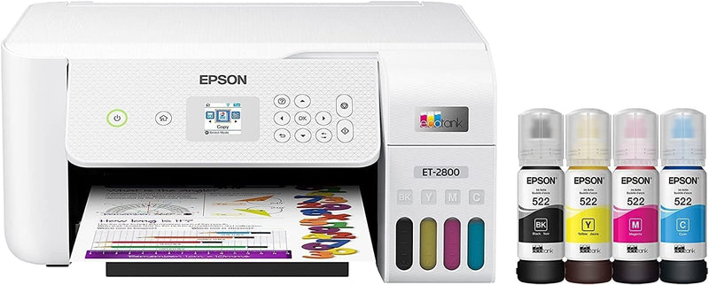 Epson ET-28 Series EcoTank Wireless Color Printer — main product image
