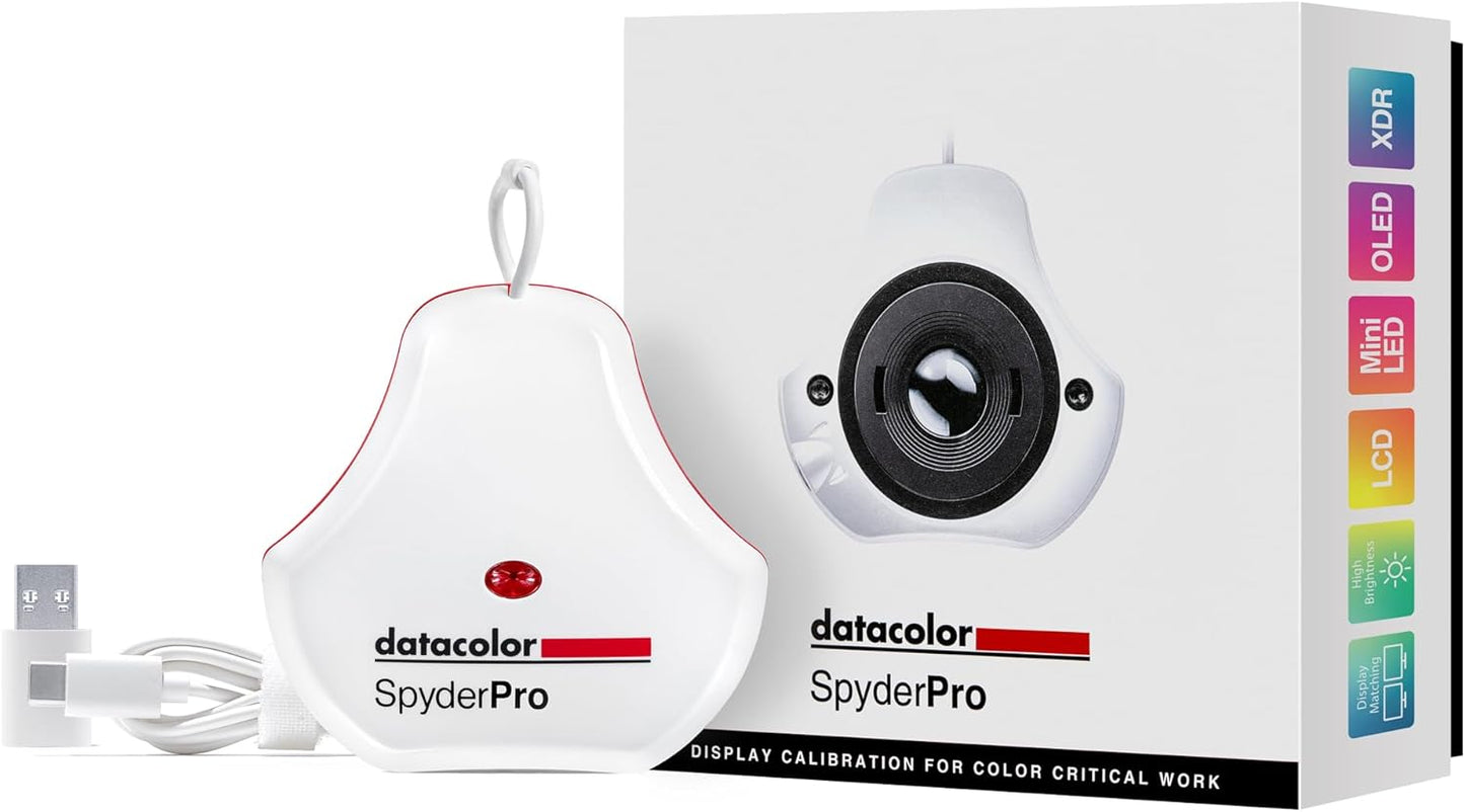 Datacolor SP2024PRO SpyderPro Monitor Calibration Tool