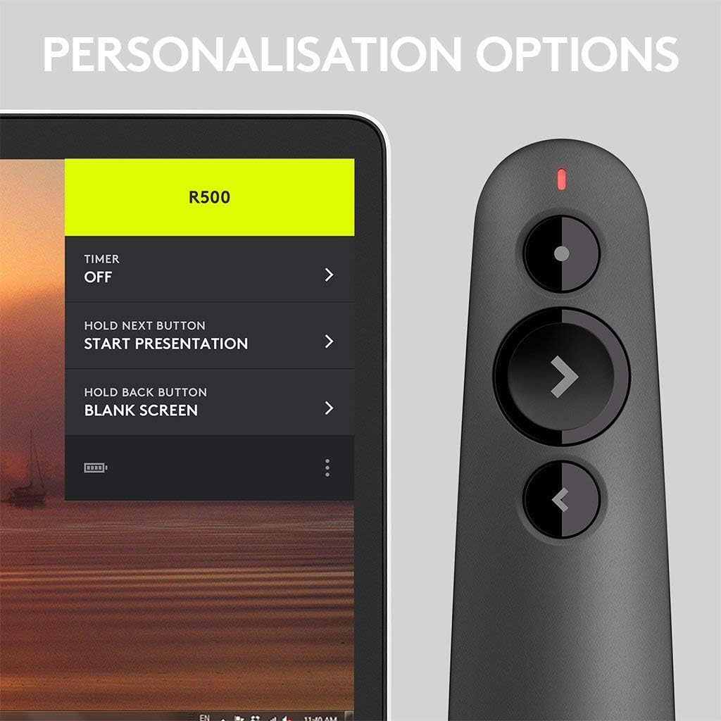 Logitech R500 Wireless Presentation Remote Renewed