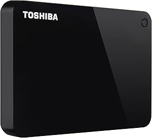 Toshiba Canvio Advance 1TB Black USB 3.0 Portable HDD