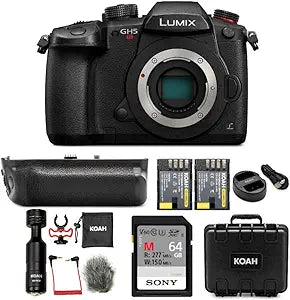 Panasonic LUMIX GH5s C4K Mirrorless Camera Bundle