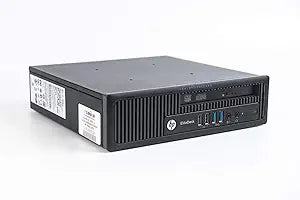 HP EliteDesk 800 G1 USFF Renewed: i7-4770S, 8GB DDR3, 512GB SSD, WiFi