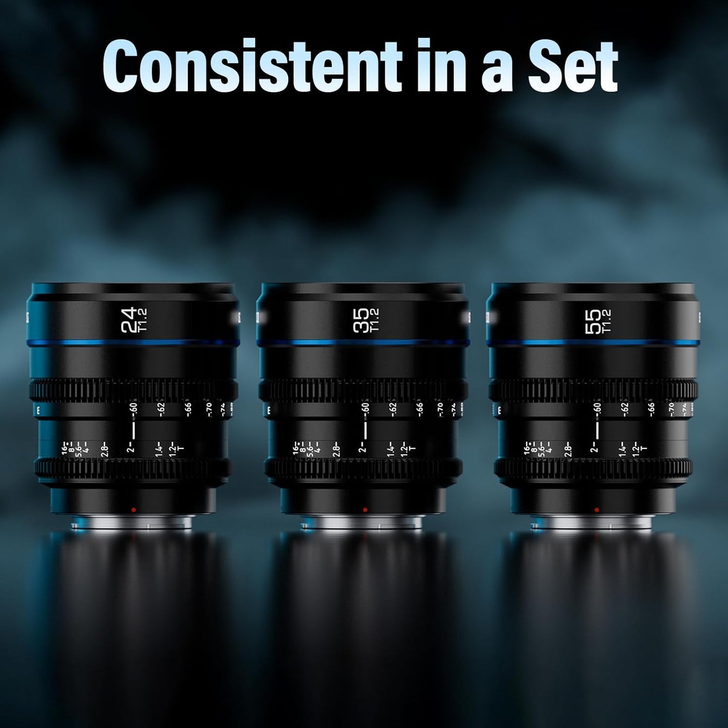 Sirui MS24L-B 24mm T1.2 L Mount Cine Lens