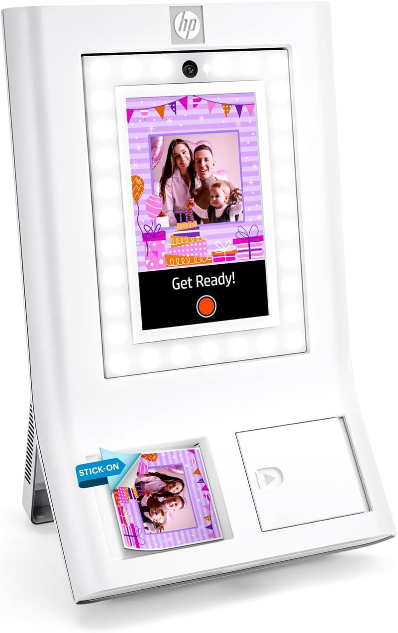 HP HPISPPBW Sprocket Photo Booth Machine — main product image