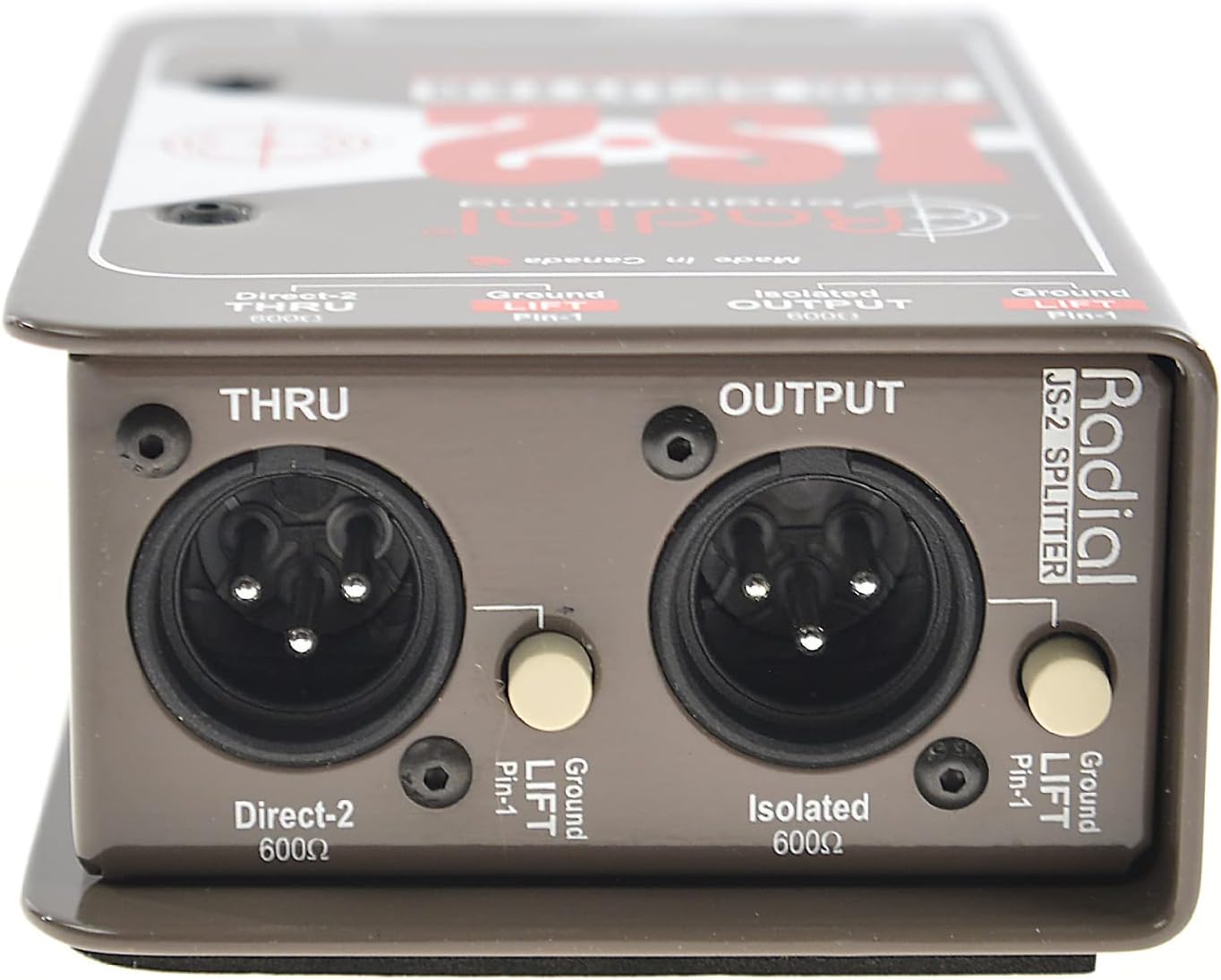 Radial Engineering R800 1022 JS2 Passive Mic Splitter DI Box