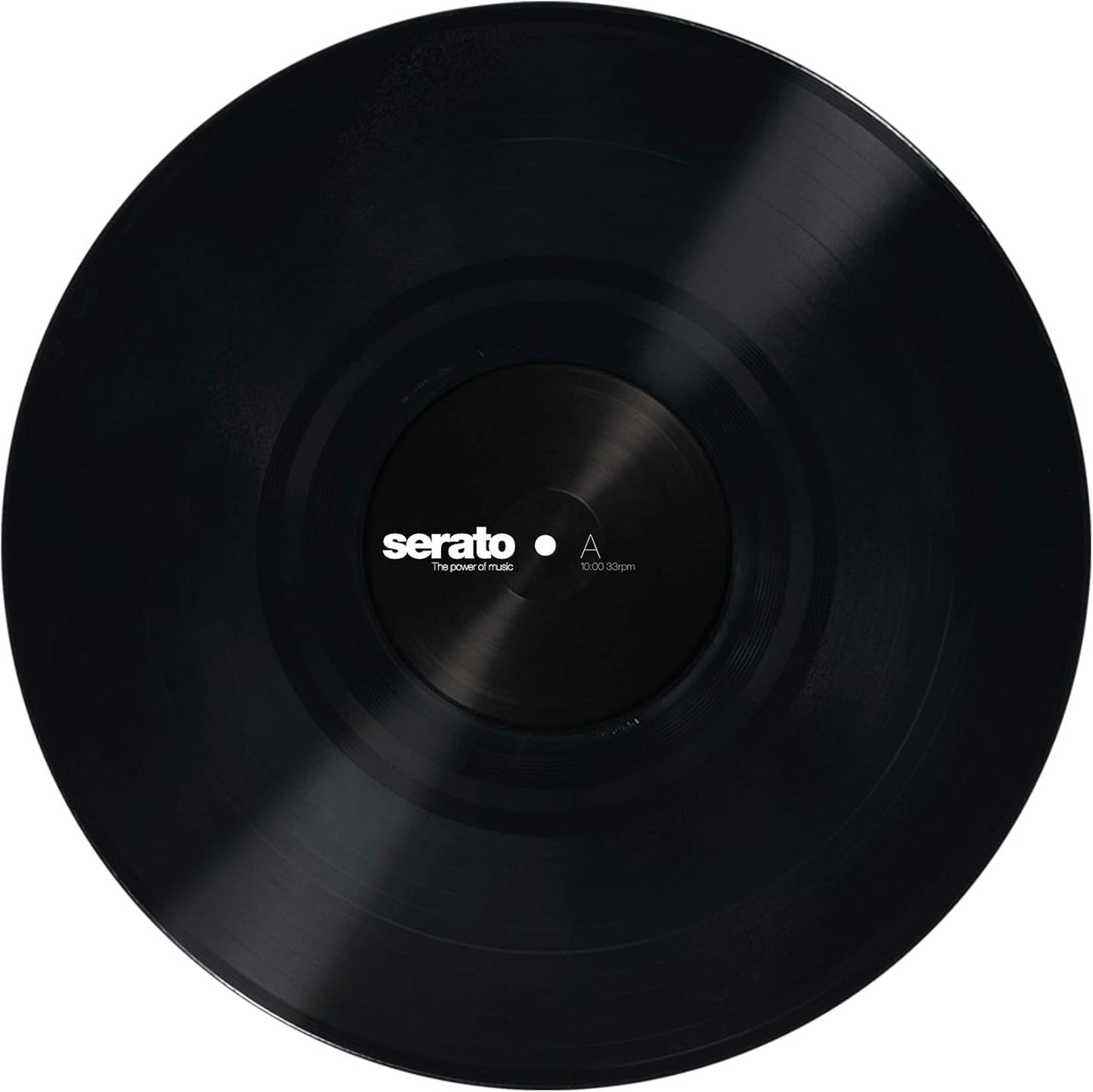 Serato SCV-PS-BLK-OJ Black Control Vinyl 12" Pair