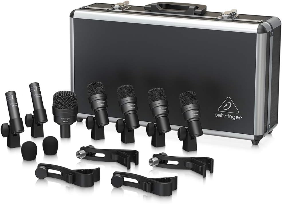 Behringer BC1200 Professional 7-Piece Drum Microphone Kit