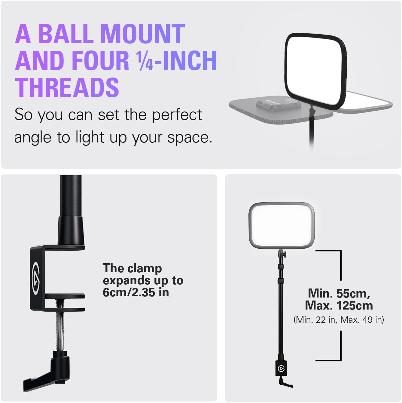 Elgato 10GAK9901 Key Light Professional Studio Lamp