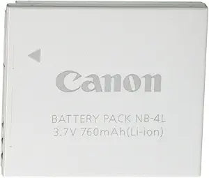 Canon 9763A001AA NB-4L Replacement Battery PowerShot