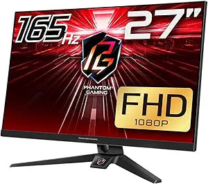 ASRock Phantom Gaming PG27FF1A 27" 165Hz FHD Monitor