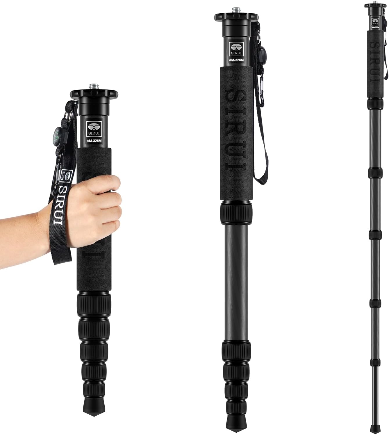 Sirui AM-326M Carbon Fiber Compact Travel Monopod