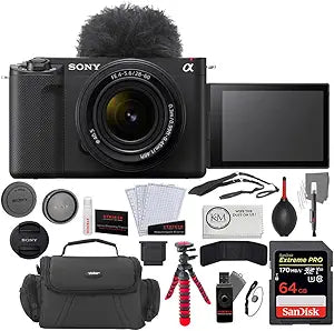 Sony ZV-E1 Mirrorless Camera 28-60mm Lens Bundle