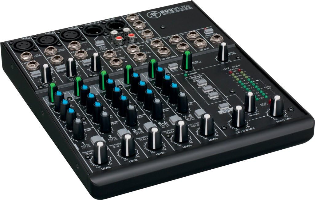 Mackie 802VLZ4 8-Channel Compact Audio Mixer