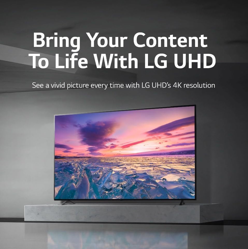 LG 2018 50UQ7070Z 50-Inch 4K UHD Smart LED TV Renewed