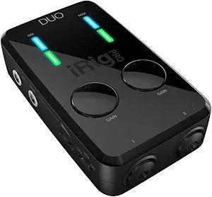IK Multimedia iRig PRO DUO 2-Channel Mobile Audio Interface