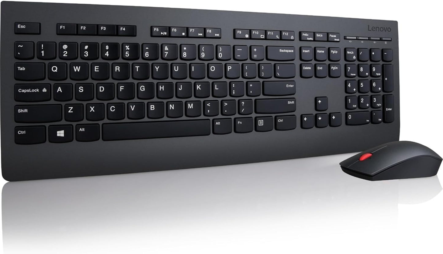 Lenovo 4X30H56796 Professional Wireless Keyboard and Mouse Combo