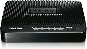 TP-Link FBA_68907 ADSL2+ Modem Router USB Ethernet