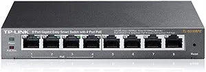 TP-Link TL-SG108PE 8-Port Gigabit PoE Easy Smart Switch