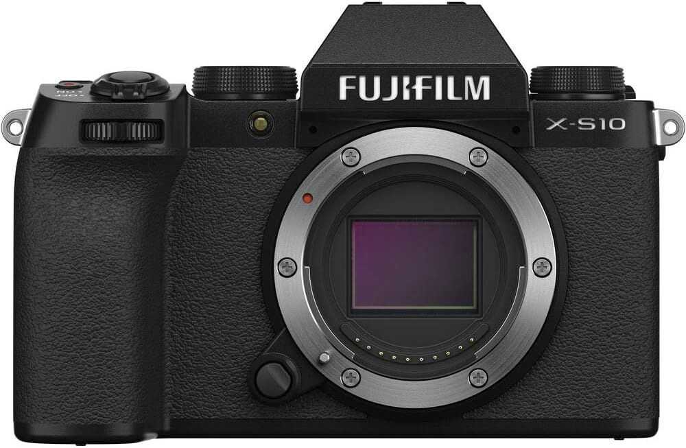 Fujifilm X-S10 Mirrorless Camera Body - Black