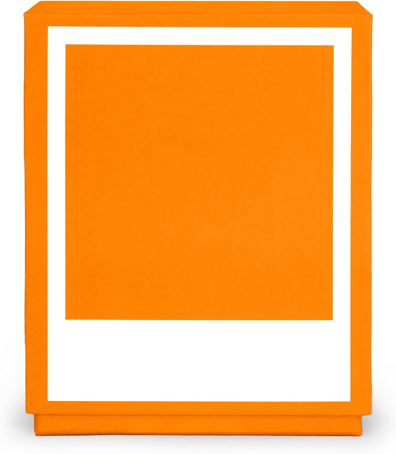 Polaroid 6118 Photo Storage Box - Orange, Fits 40 Photos