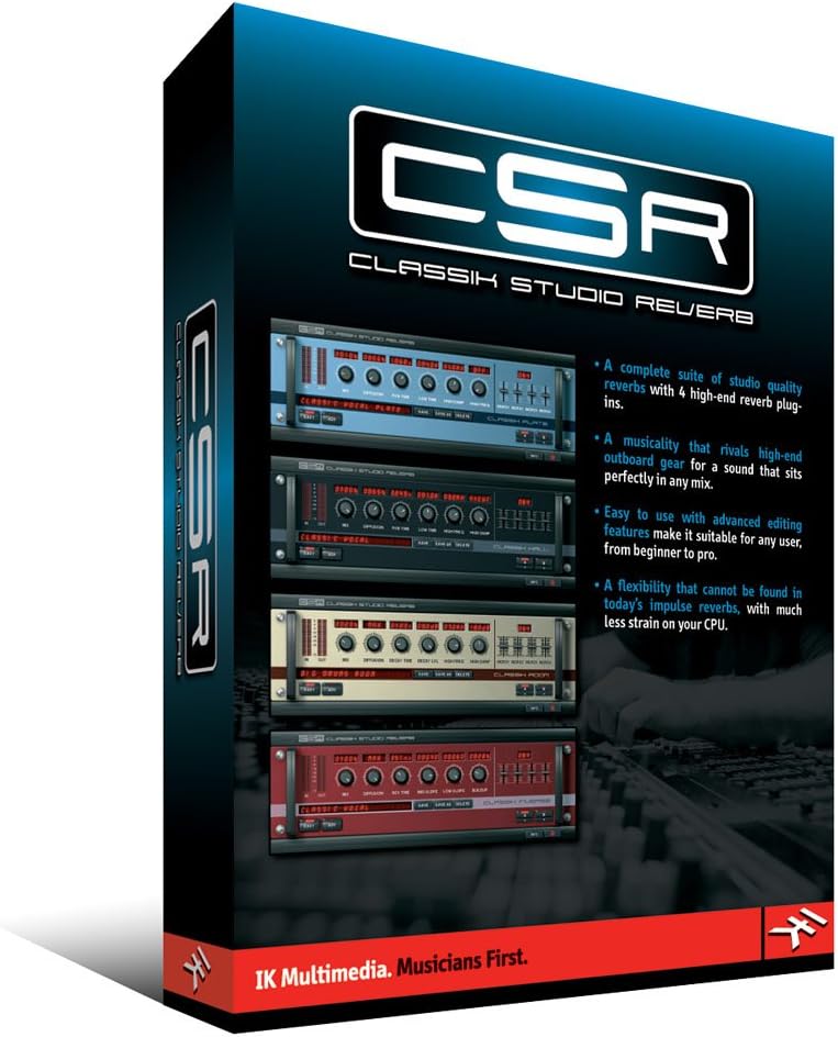 IK Multimedia CS-PLUG-HCD-IN Classic Studio Reverb