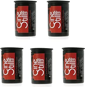 K&M 800135 Cinestill 800Tungsten 35mm Film 5-Pack