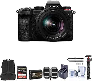 Panasonic Lumix DC-S5 - Mirrorless Camera with 20-60mm Lens Bundle