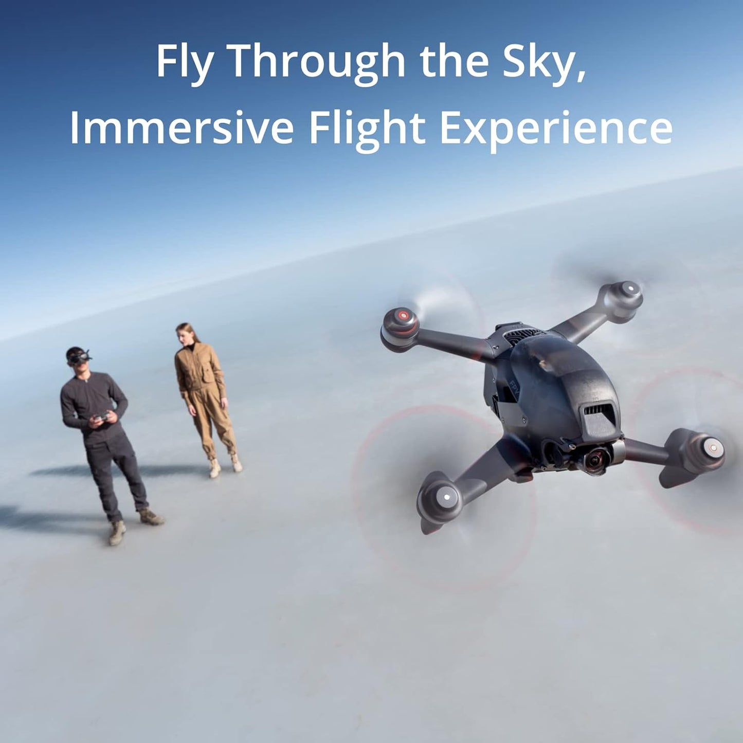 DJI CP.FP.00000140.01 FPV Explorer Combo Goggles Integra Drone 4K Camera