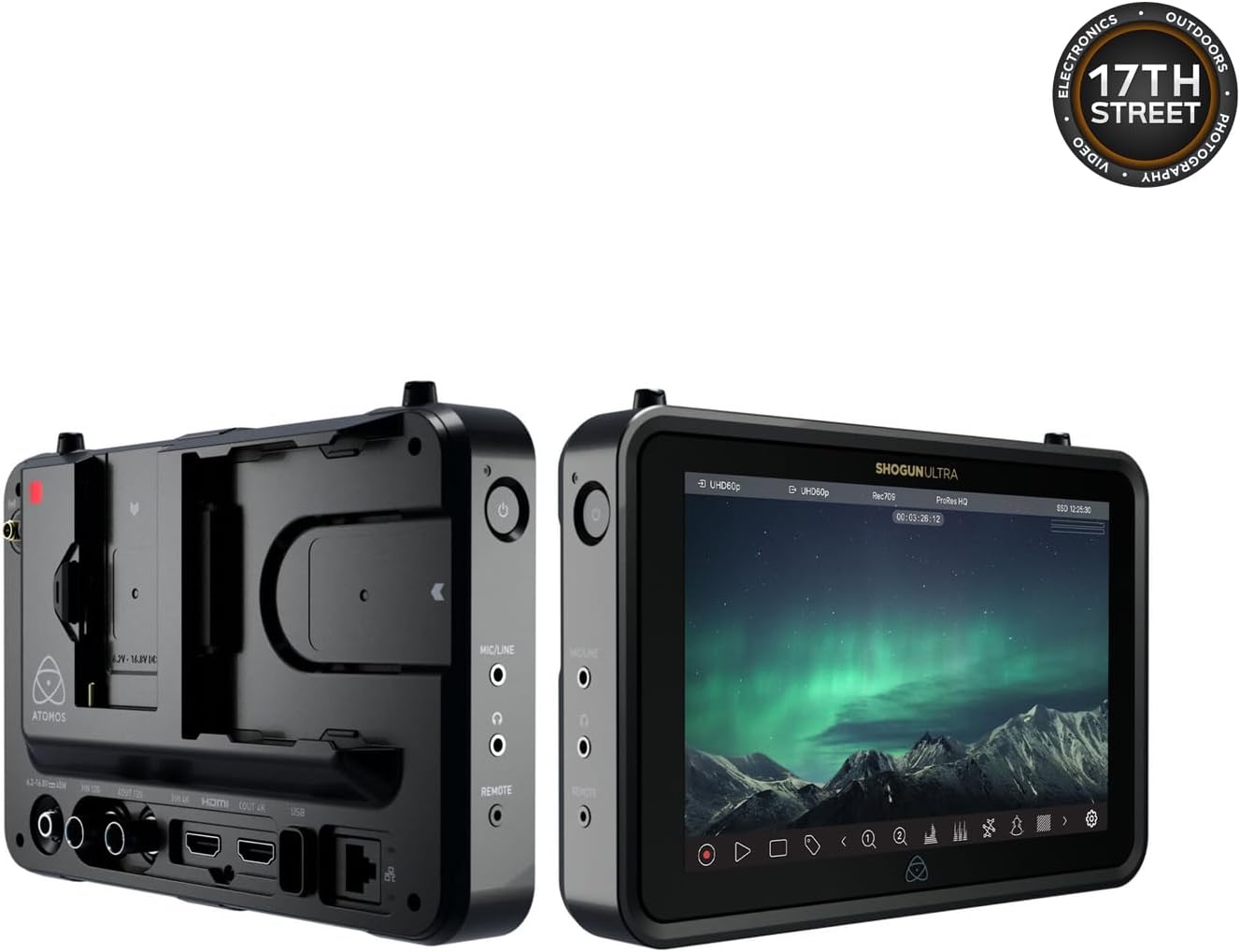 Atomos Shogun Ultra 8K HDR Monitor-Recorder Bundle