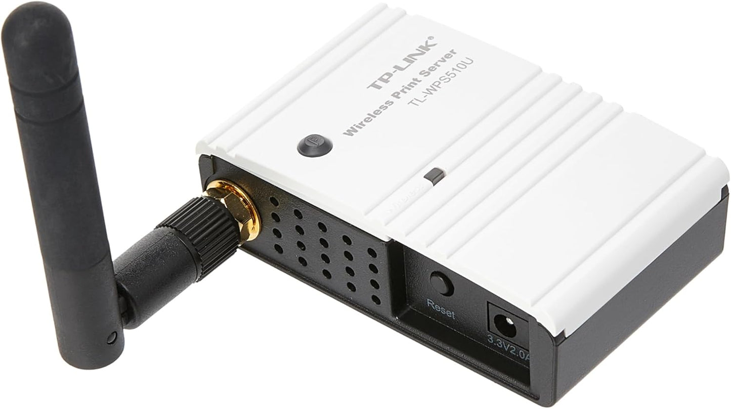 TP-Link TL-WPS510U Wireless Print Server - 150Mbps, USB 2.0