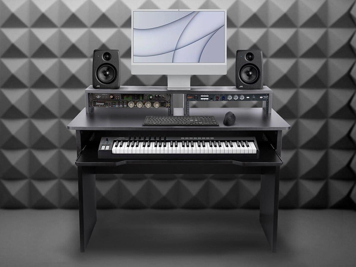 Monoprice 600039 Stage Right Studio Workstation Desk