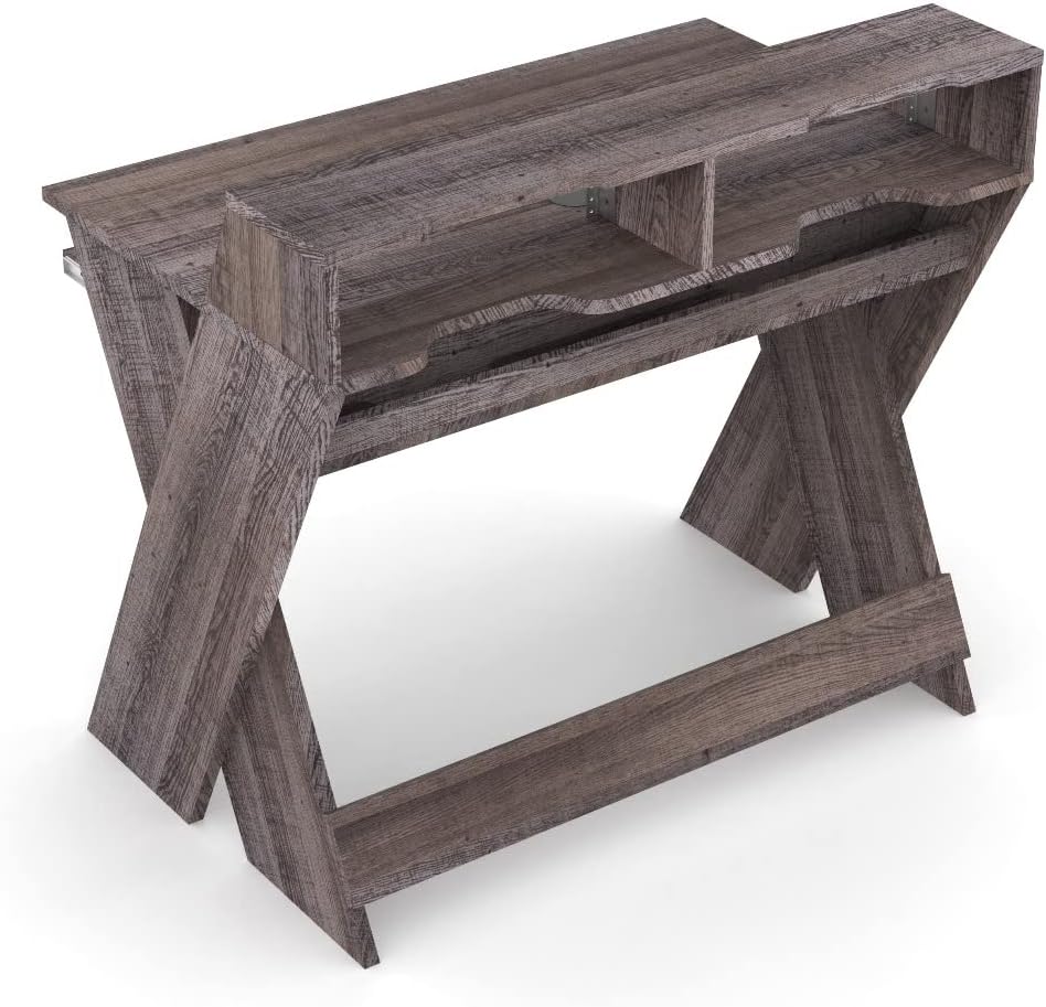 Glorious AMS-SOUND-DESK-COM-WAL Compact Studio Desk Walnut