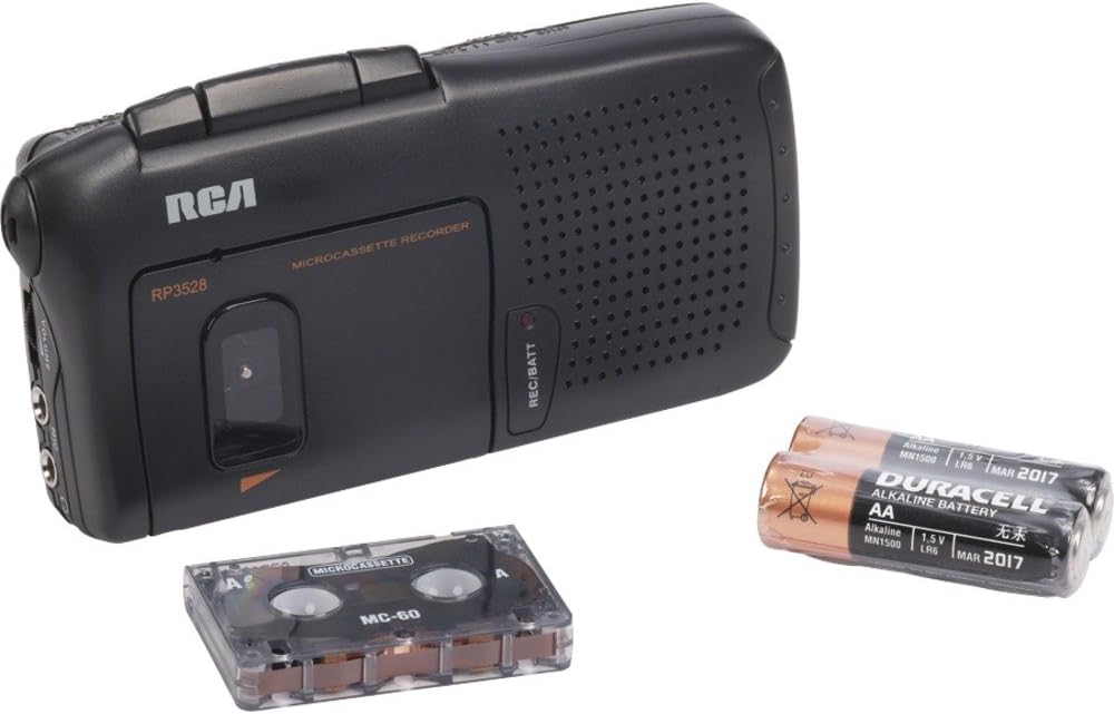 RCA RP3528 Micro-Cassette Portable Voice Recorder