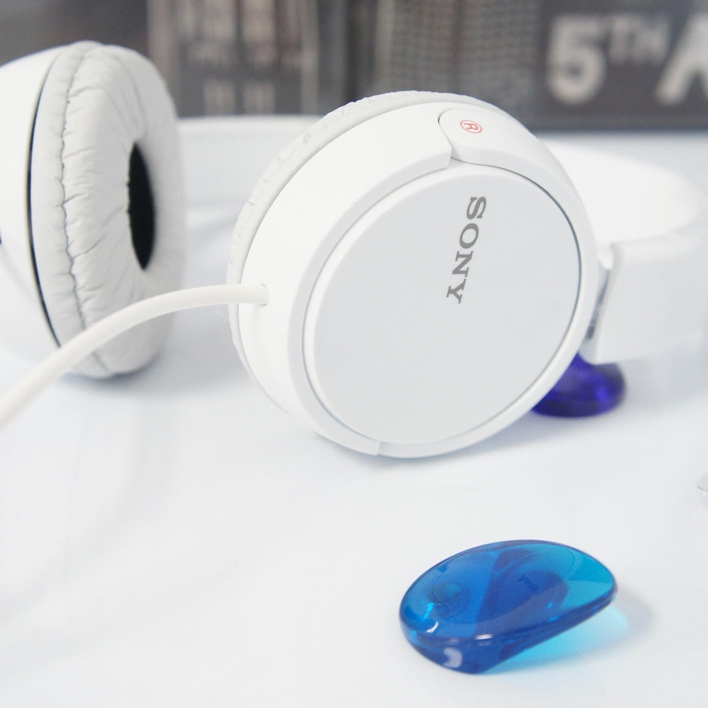 Sony 4326545855 On-Ear Extra Bass Headphones - White